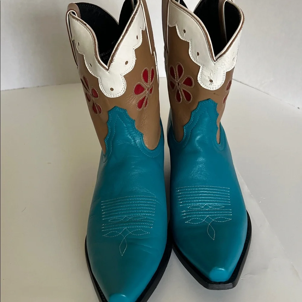 Tony Lama Cowgirl Boots - Size 81/2 - Picture 2 of 15